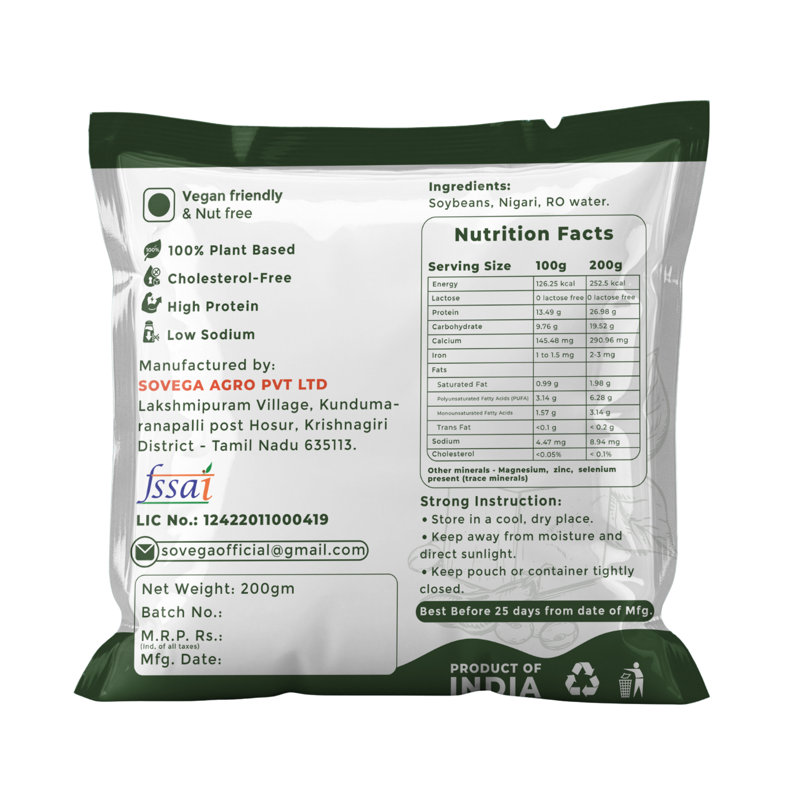 Sovega TOFU (Soya) - Image 2